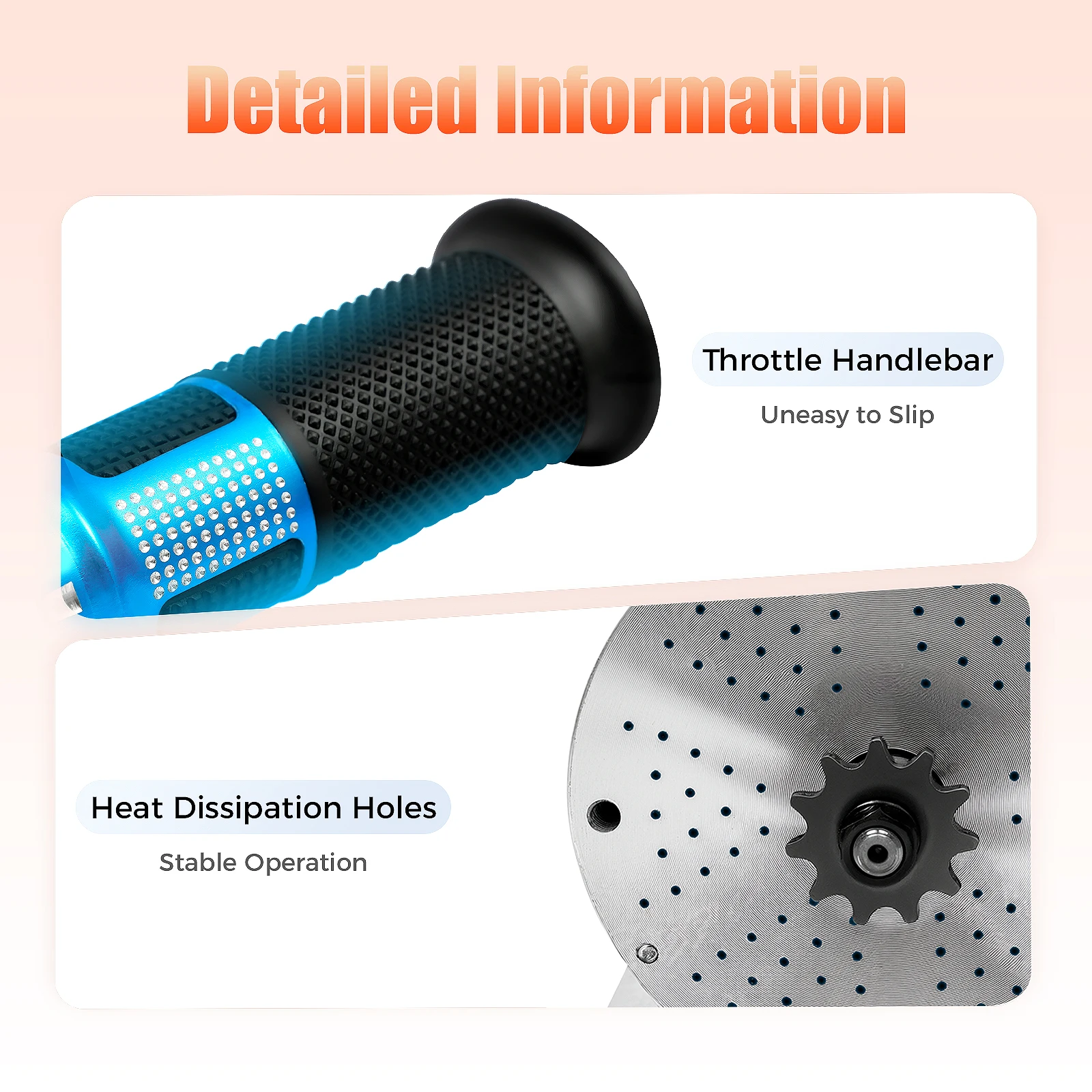 Potente Kit de Motor sin escobillas de 60V y 2000W con controlador, función inversa ajustable de 3 velocidades para bicicleta eléctrica, Scooter, Conversio eléctrico