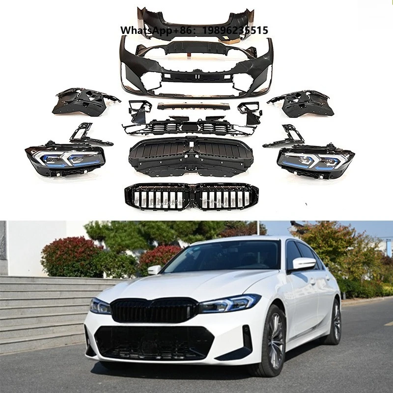 New G20 Bodykit for 3 Series G20 2018-2022 to G20 LCI 2023 Conversion Car Bumpers Facelift Kits