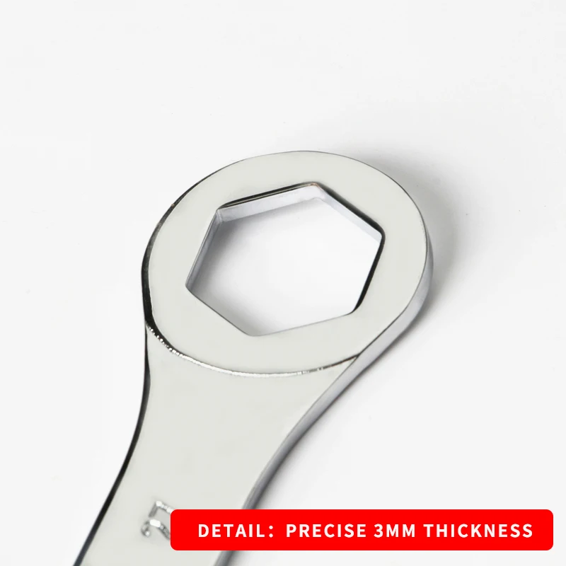 1PC thin combination spanner open-ended and ring  wrench for car repair hand tools mini wrench and household