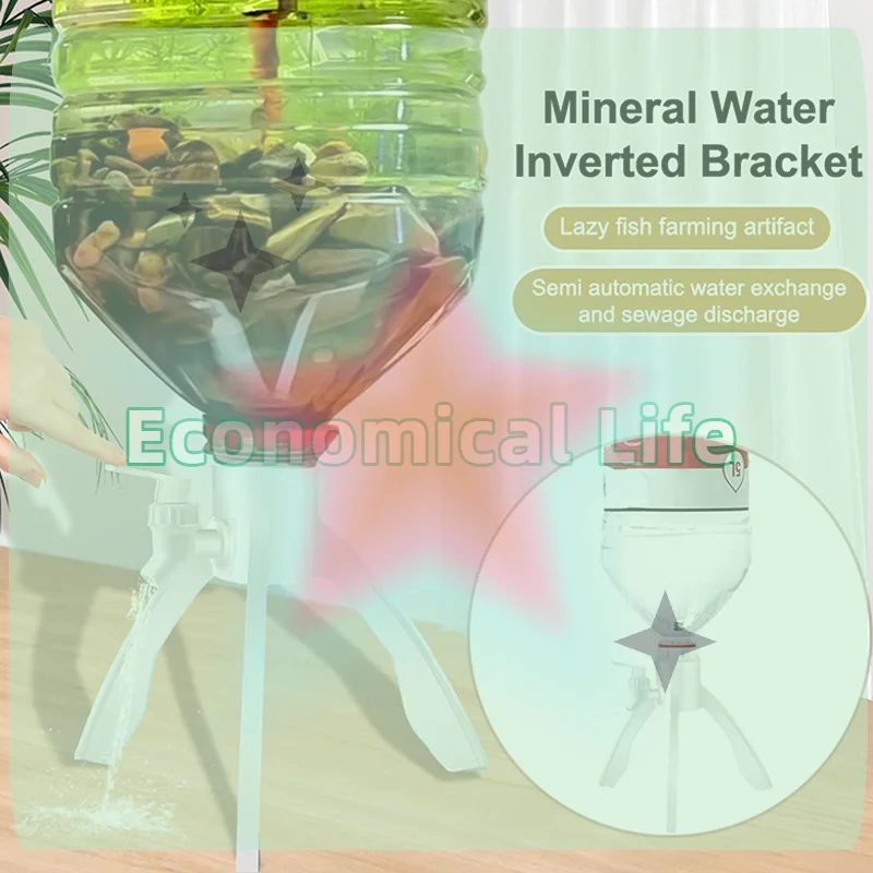 1 Set Strong Load-bearing Pouring Outlet Holder Bottled Water Valve Labor-saving Water Dispenser Faucet Bottled Water Dispenser