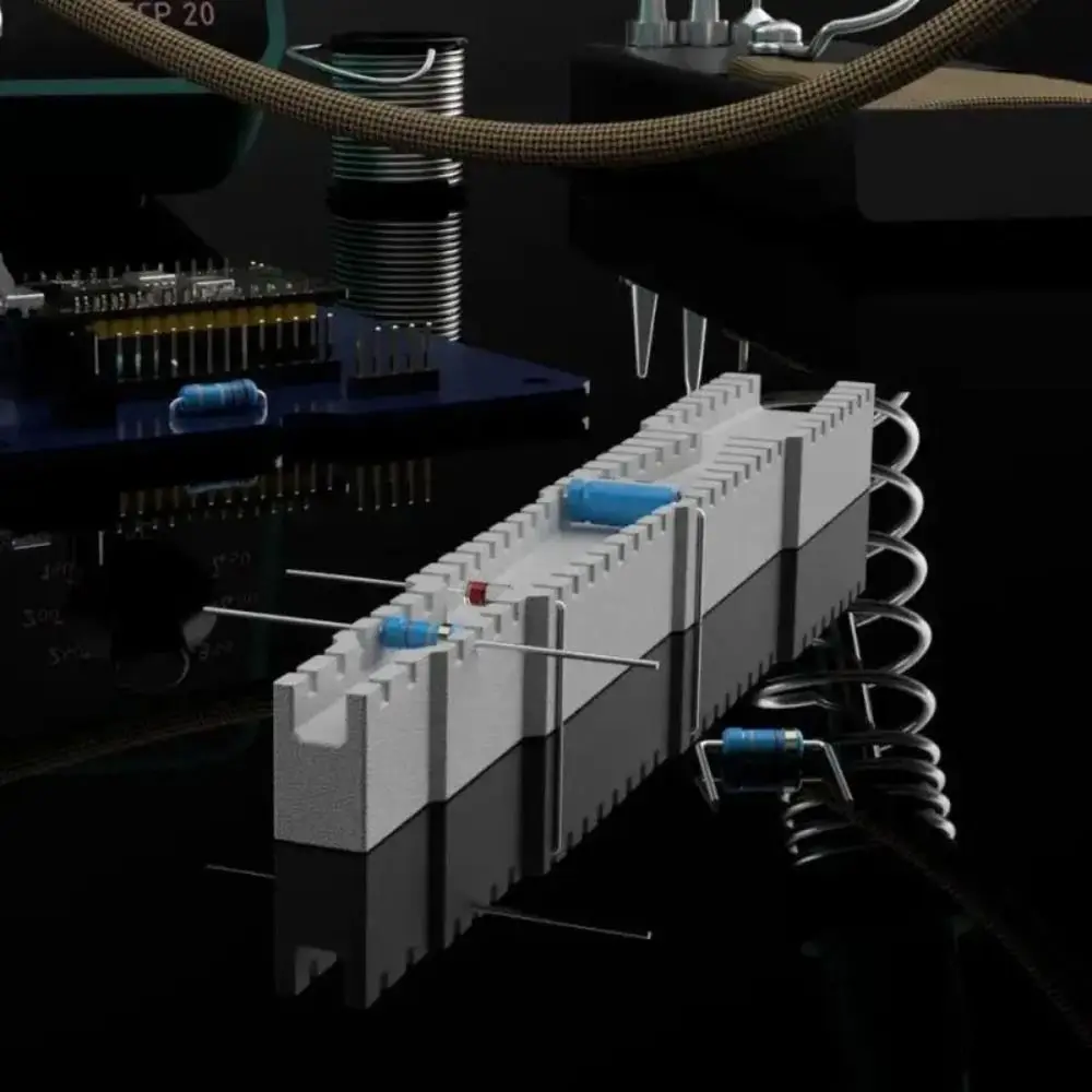 Lead Forming Diodes Bending Tools 3D Printing Universal Electronic Components Bending Jig Professional Resistor Bending Fixture