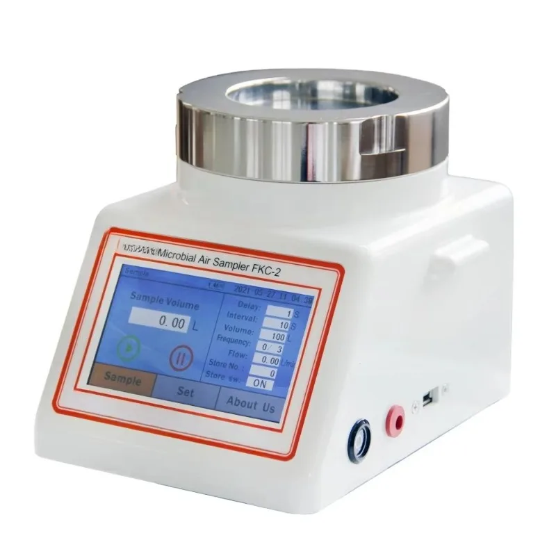Laboratory LCD Display Portable Microbial Air Sampler