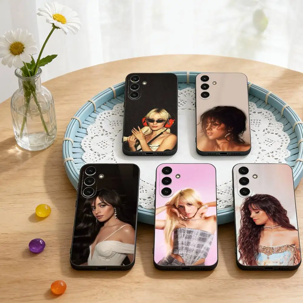 

C-Camila C-Cabello Havana Phone Case For Samsung Galaxy A73,A72,A71,A70,A53,A52,A51,Soft Black Shell