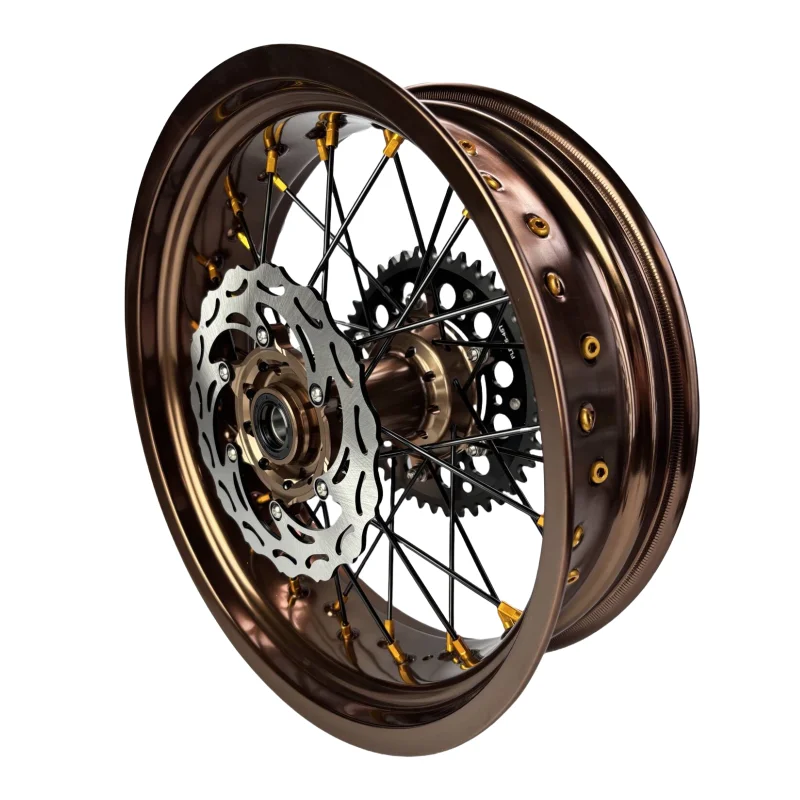 New Hot Arrivals 17''  Supermoto Wheel Sets for 125-530 - EXC SXF