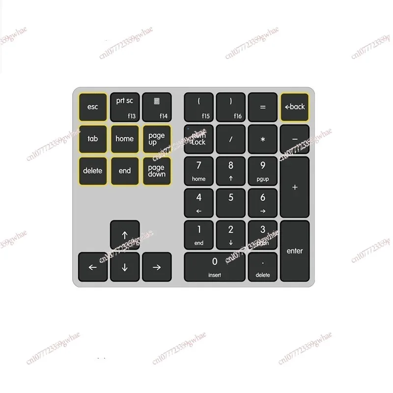 

34-key Numeric Keypad Wired Usb External Laptop Mute with Shortcut Keys