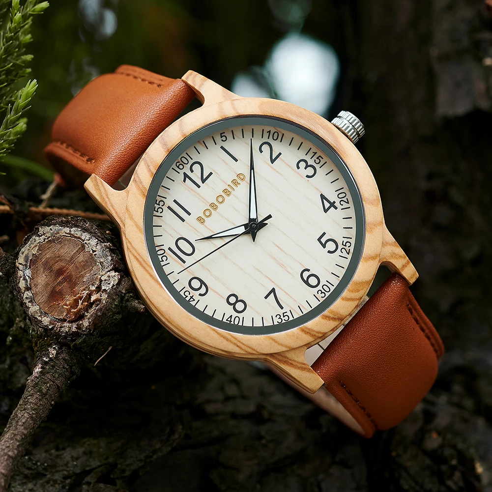 

Модные часы для пар BOBO BIRD, деревянные мужские часы, женские наручные часы, кварцевый механизм, 2025 год, новинка по индивидуальному заказу, доставка