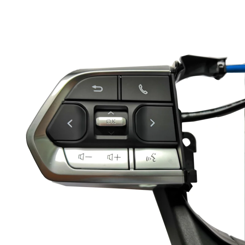 For Toyota Land Cruiser 300 Cruise Control Buttons Steering Wheel Phone Audio Volume Mode Control Button