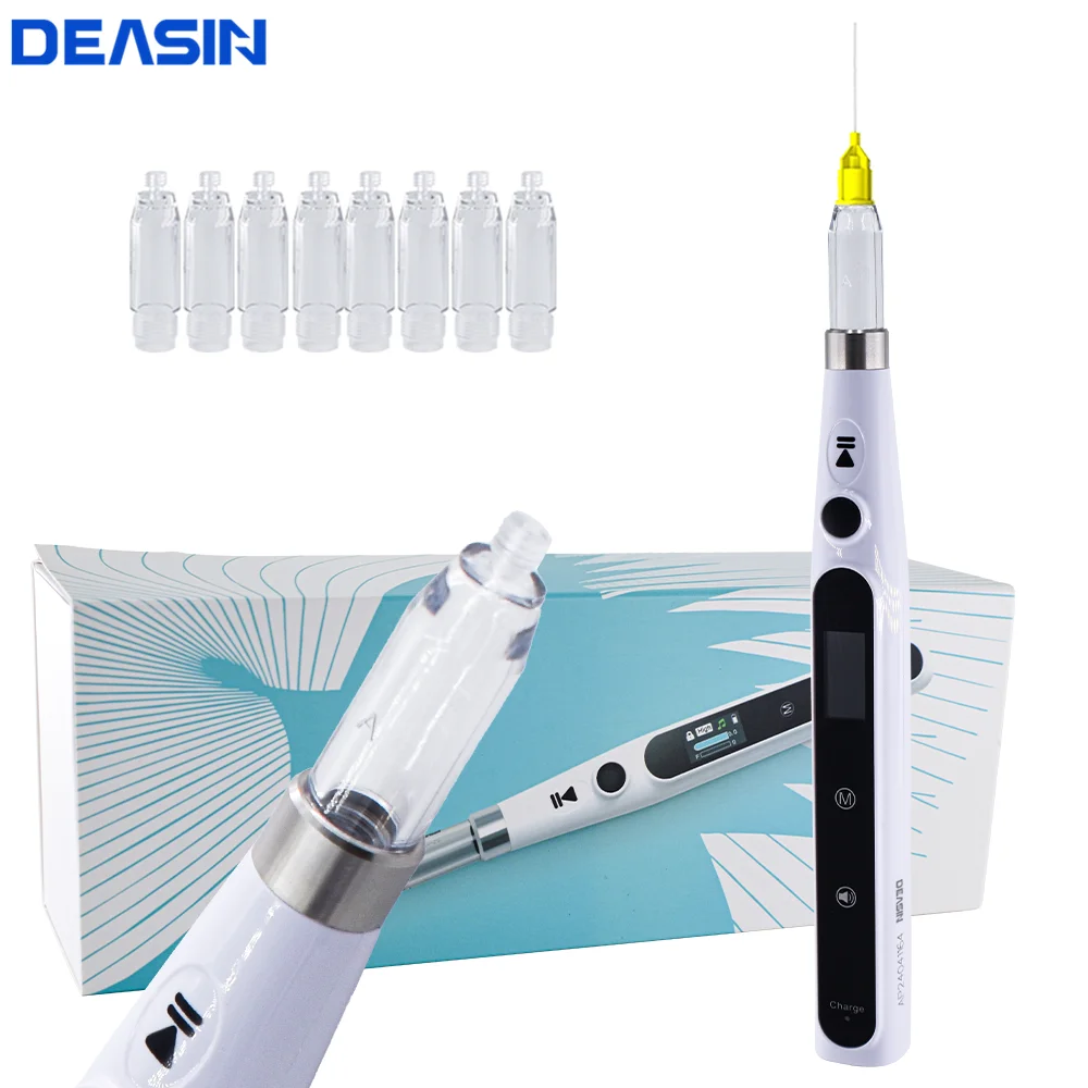 

Dental Anesthesia Injector Pen Portable Painless Wireless Local Anesthesia Syringe Vet Anesthesia with Operatable LCD Display