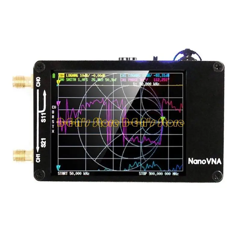 Y1AD Measuring S Parameters Standing Ratio Phase Delay Smith- Chart 50KHz-1.5GHz MF-HF VHF-UHF Antenna