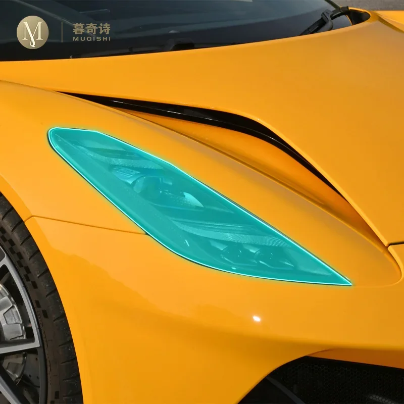 

For Lotus Emira 2022-2024 Car Exterior Headlight Anti-scratch TPU Protective film Anti-scratch Repair film Accessories Reflt PPF