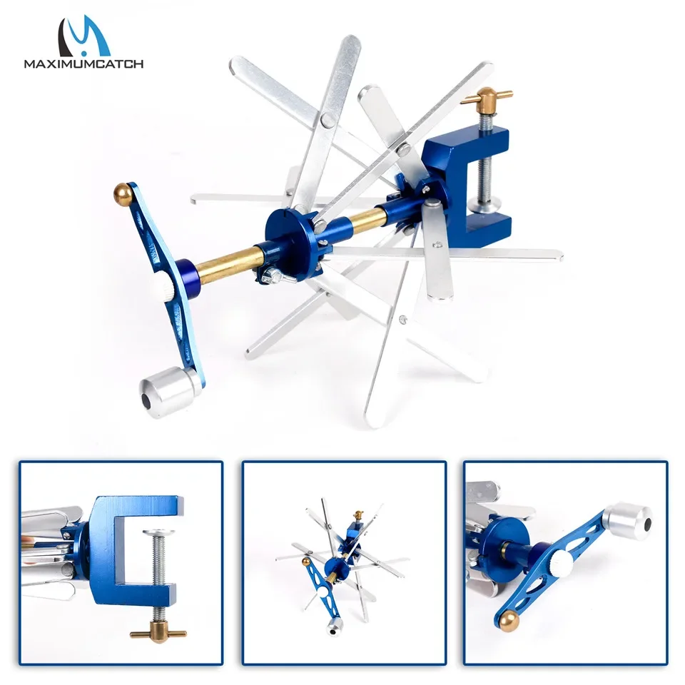 Maximumcatch Heavy-Duty Fly Line Winder Adjustable Stainless Steel Spooling Tool for Fly Fishing