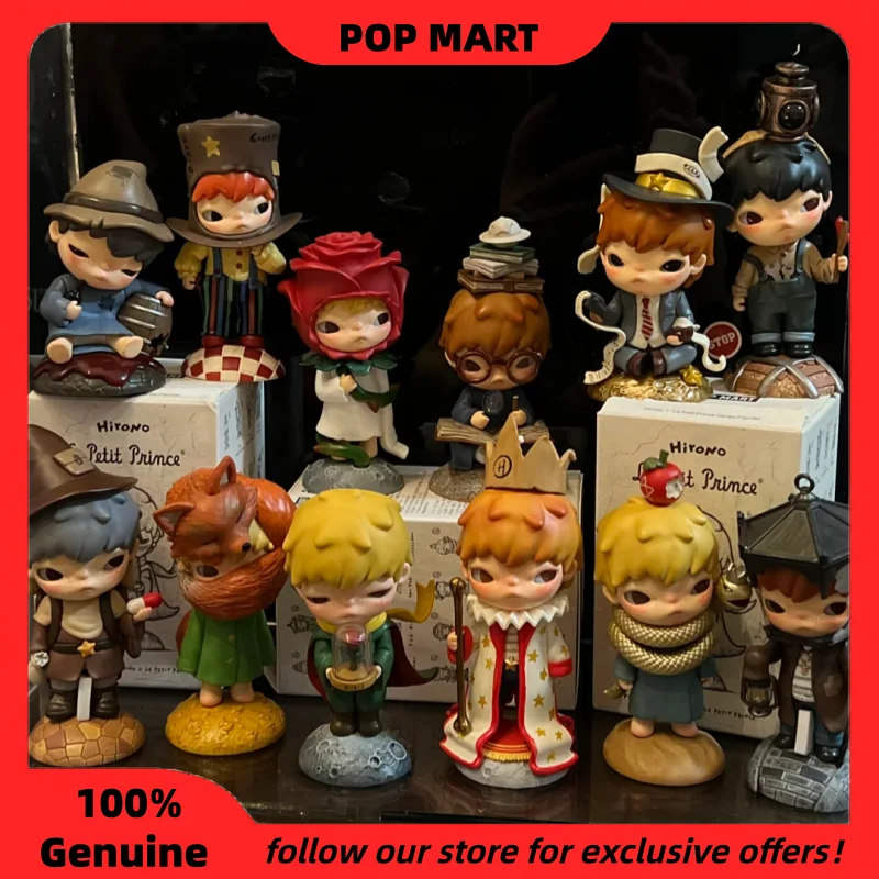 

Genuine Pop Mart Hirono Le Petit Prince Series Blind Box Cute Art Figure Collections Desktop Decoration Mystery Box As Gifts