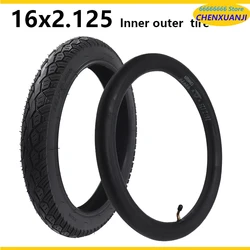 Electric Vehicle 16 Inch Tyre 16x2.125 Inner tube outer tube For Electric Bicycle Tire Bicycle Tire Accessories