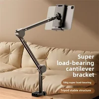Universal Foldable Cantilever Tablet Bracket Adjustable Home Bed Desktop Stand Smartphone Mount Stand Portable Lazy Phone Holder 2