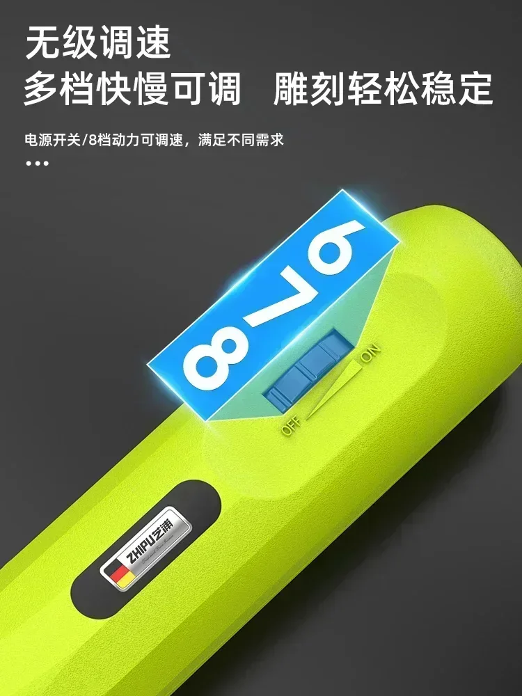 Kit de herramientas abrasivas multifuncionales de 220 V para tallar y cortar piedra