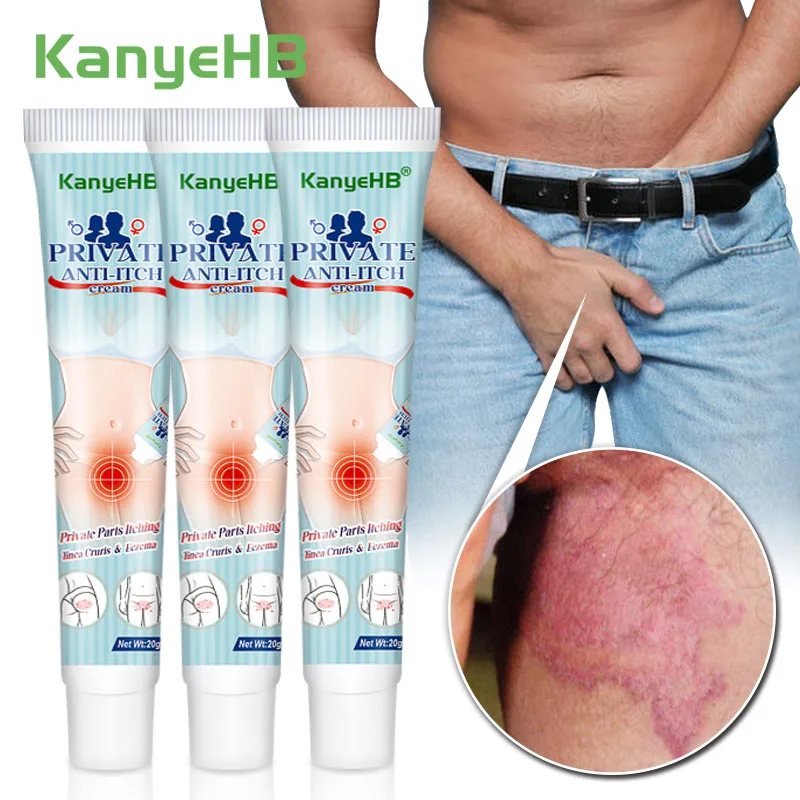 3pcs Private Antifungal Cream Remove Vulva Odors Scrotal Eczema Jock Itch Anti-itch Psoriasis Ointment Anal Pruritus Unisex A966