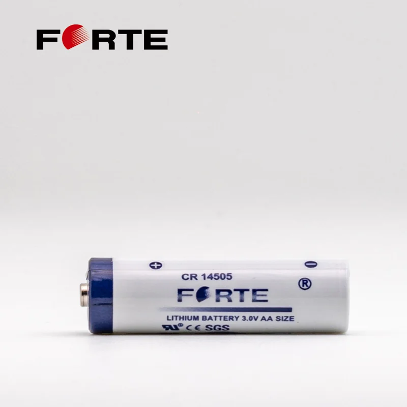 3.0V Non-Rechargeable AA Battery Primary Cr14505 Spriral Type Li-Mno2 Battery for Smart Meter