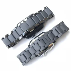 Frosted Bracelet For Apple Watch Band Ultra 3/2 49mm 10-11 46mm 42mm 45mm 41mm 44mm 40mm Ceramic Strap for iWatch 9 8 7 6 5 SE/3