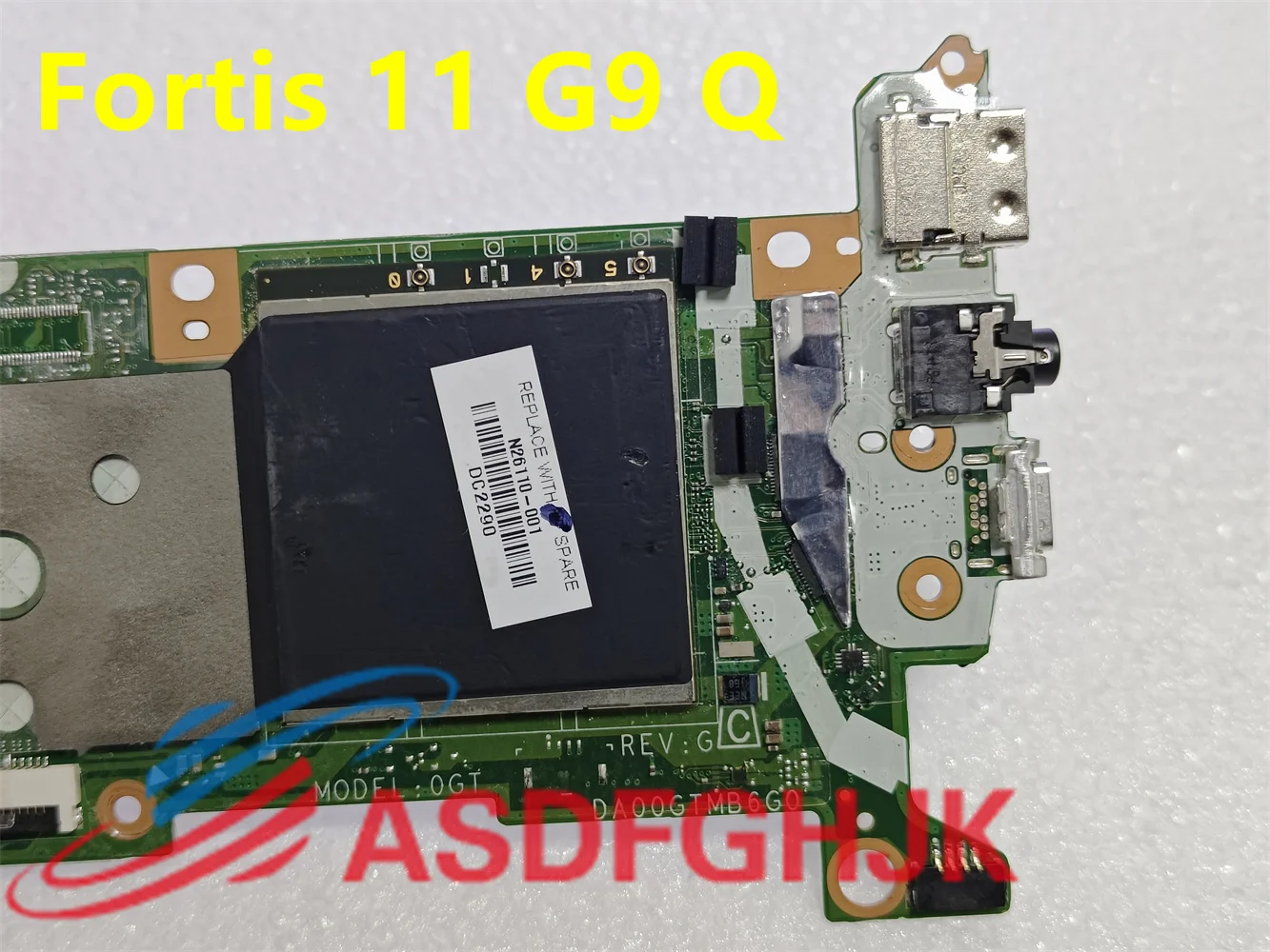 Original DA00GTMB6G0 motherboard for HP Fortis 11 G9 Q Chromebook motherboard N26110-001 DA00GTMB6G0 REV:G 100% tested normal