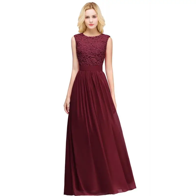 Navy Blue Bridesmaid Dresses for Women Long Wedding Party Guest Vestidos Formal Occasion A Line Chiffon Evening Prom Gowns 2026