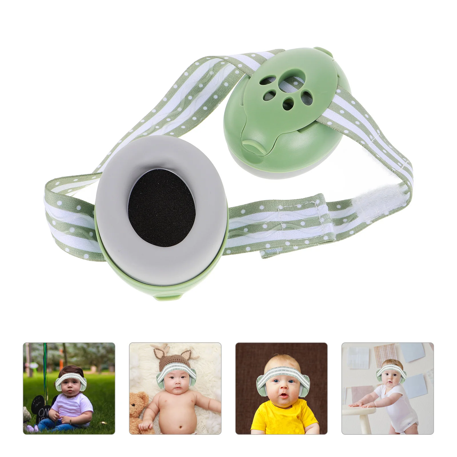 أغطية أذن بخاصية إلغاء الضوضاء لسماعات الرأس للرضع، ناعمة وغير مهيجة، مثالية للسفر المنزلي، بيئات صاخبة #1