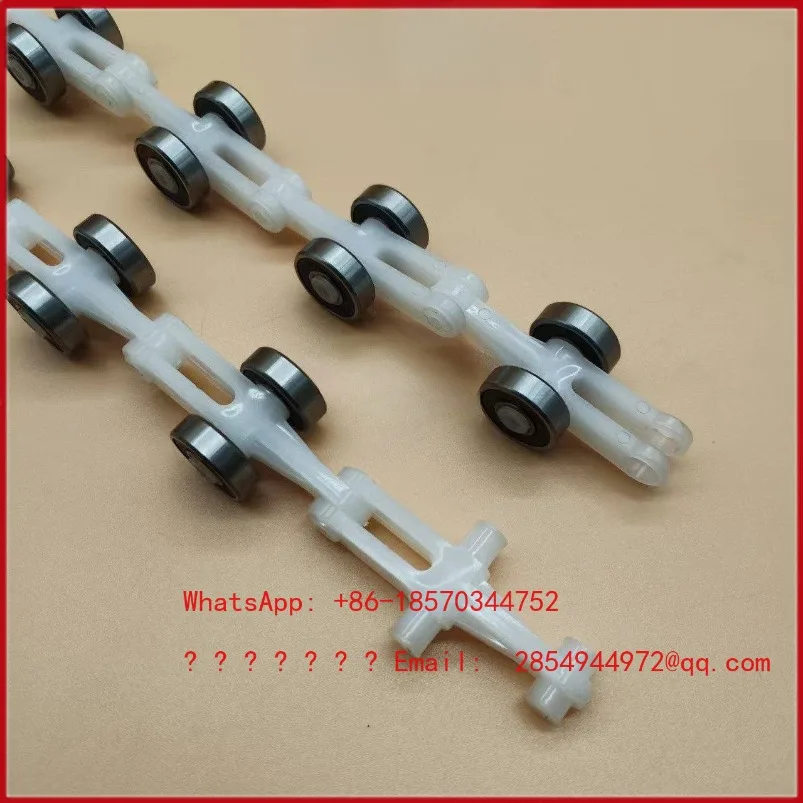 Escalator Slewing Chain Double Fork 22 Slewing Chain SDS/22 Pulley Group Bearing 608 Skeleton