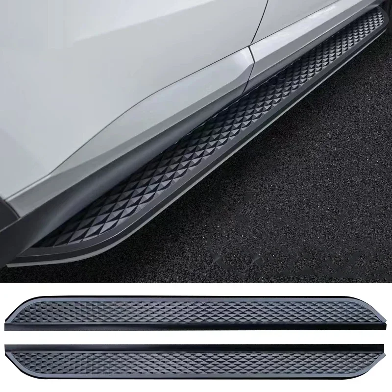 

New! 2pcs fit for VW AMAROK 2023 2024 Side Step Running Board Aluminium Pedal (with Brackets)