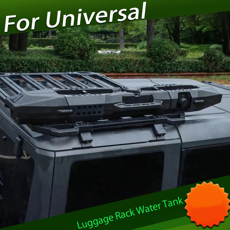 Car Luggage Rack Outdoor Water Tank Suitable for Universal Model Starship Multi-function Car Water Tank Car Off-road Parts