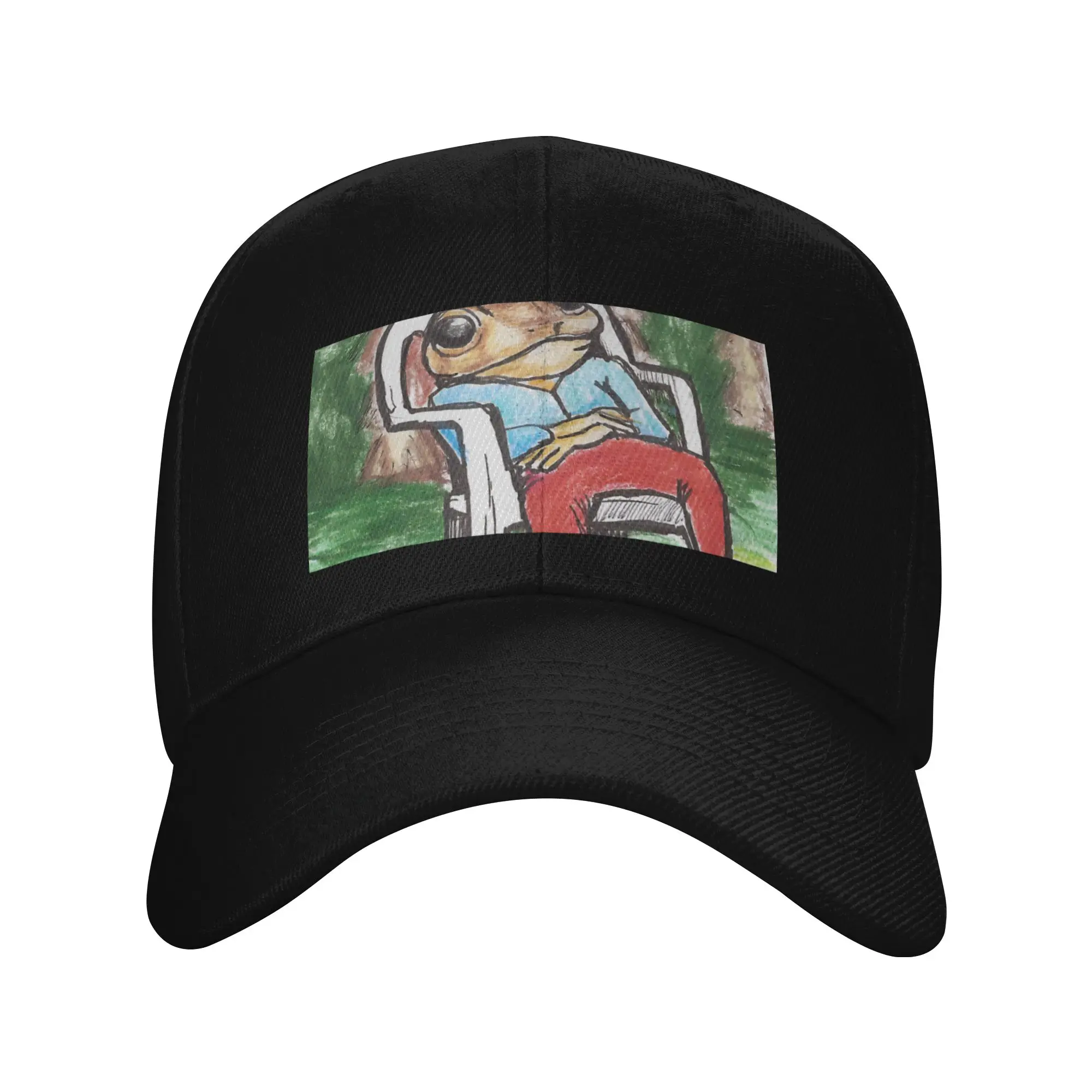 Hot Sale The Leisure Toad Baseball Cap  Fashionable Caps For Men  Training Class Caps For Men