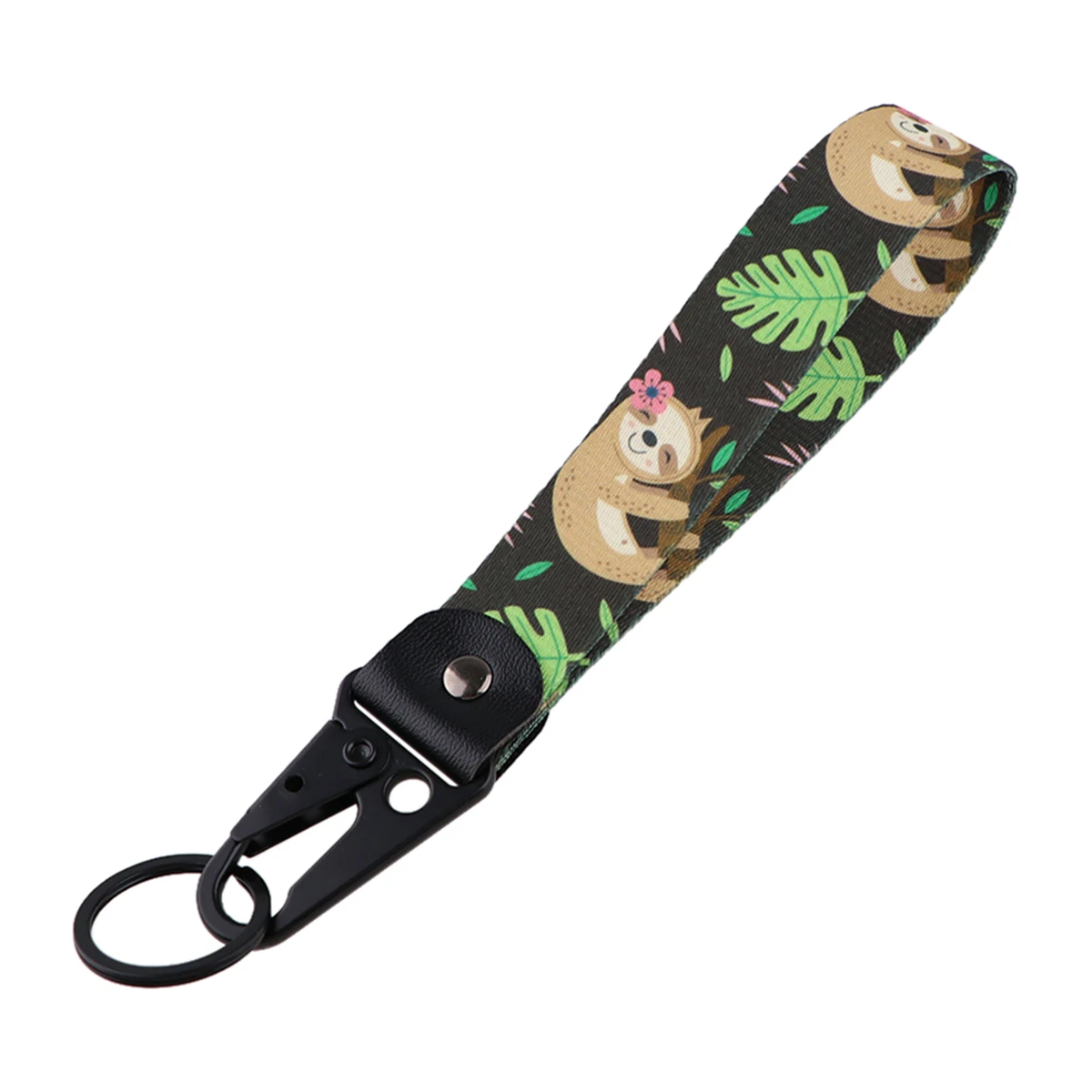 Cinturini per telefono corti con tartaruga marina carina Cinturino da polso con animali dei cartoni animati Cordino Portachiavi Portachiavi Portachiavi per auto Portachiavi Accessori donna