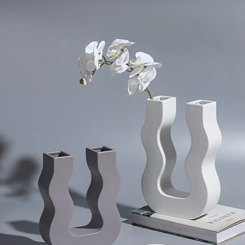 

Phalaenopsis Artificial Flower Bouquet Realistic White Butterfly Lan Simulation Plastic Faux chid Decor Home Party Garden