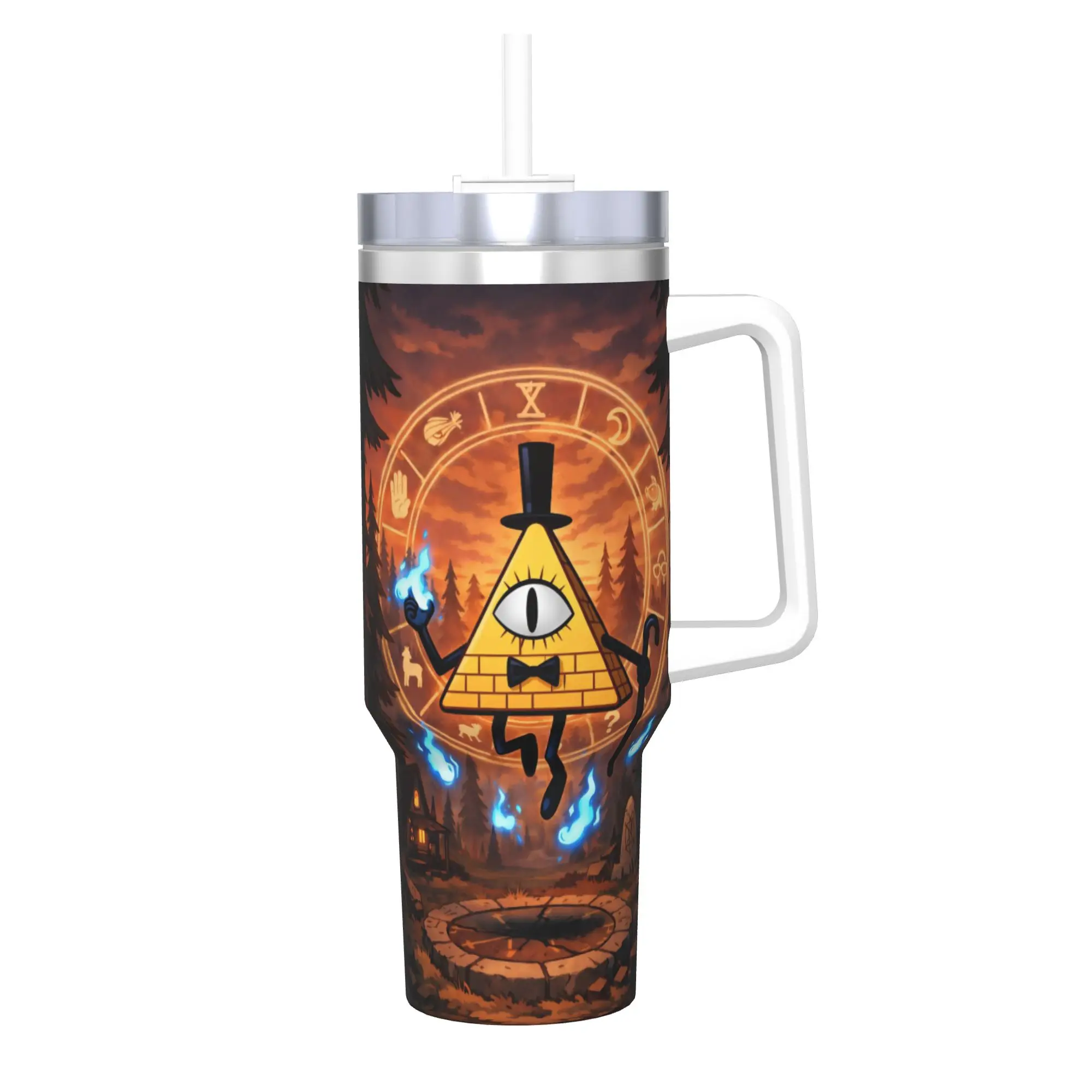 g-gravity-falls-40オンス-タンブラー-ステンレス製-二重壁真空断熱-マグカップ-ストロー付き