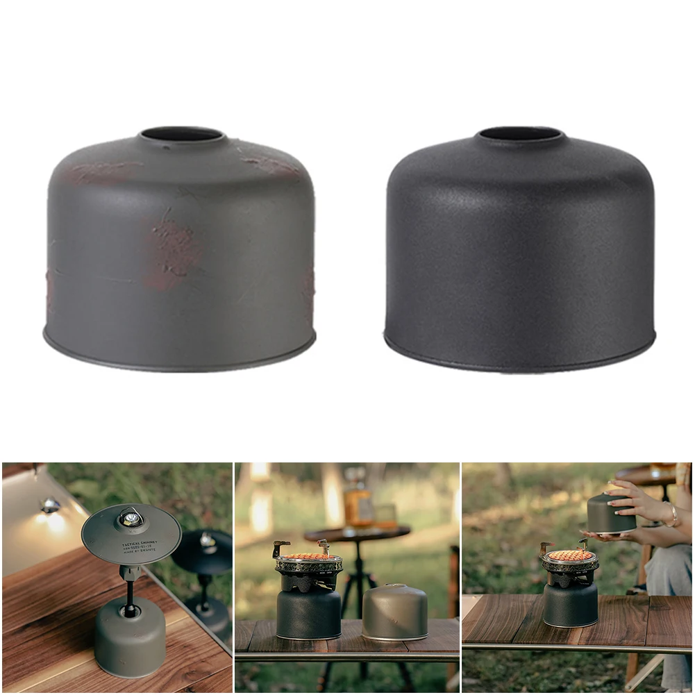 

Retro Gas Canister Protective Cover Gas Cylinder Tank Cover Bag One-Piece for Outdoor Hiking Backpacking Equipment