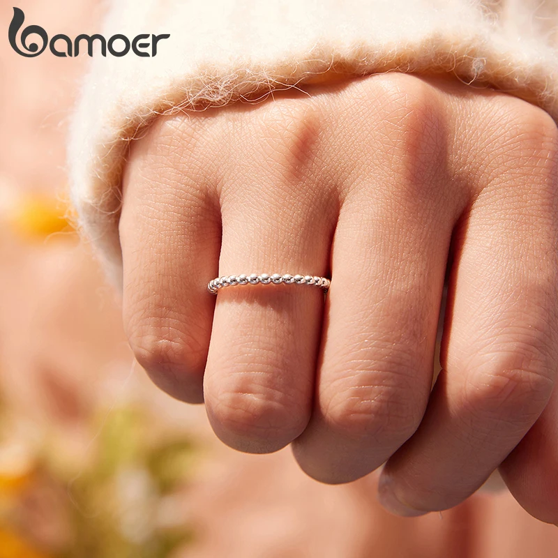 Women's 925 Sterling Silver Stackable Twist Rope Ring, Gift