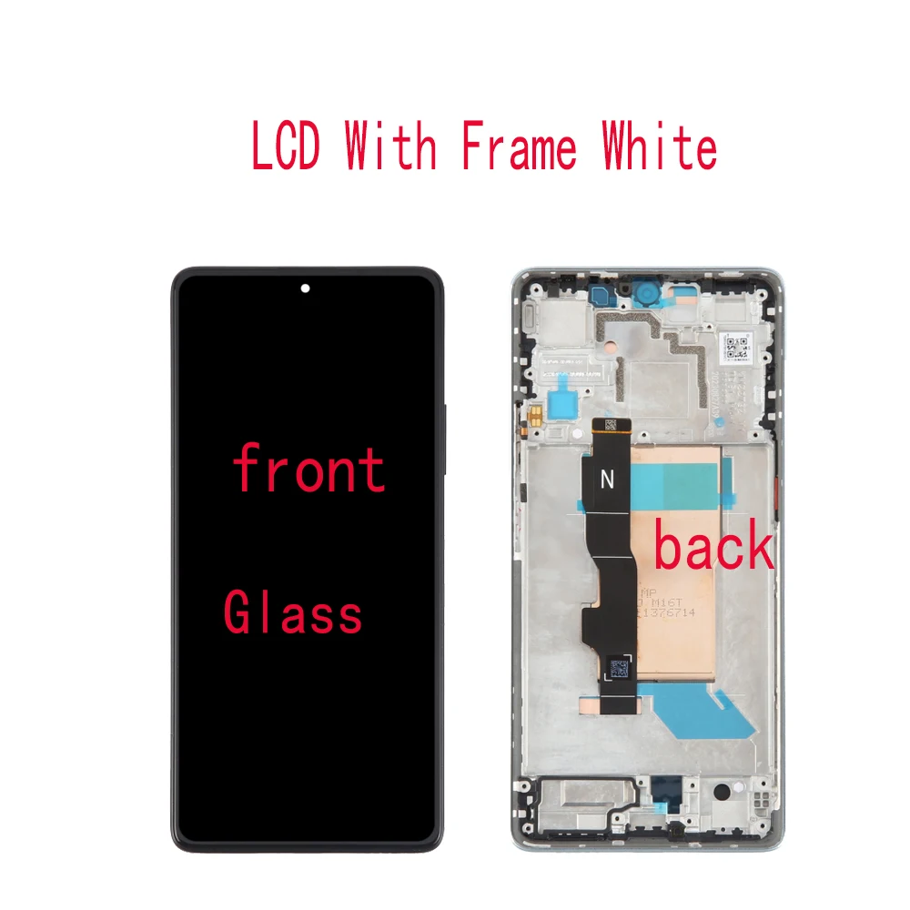 AMOLED Display Touch Screen Digitizer Assembly For Xiaomi Poco F5 23049PCD8G 23049PCD8I