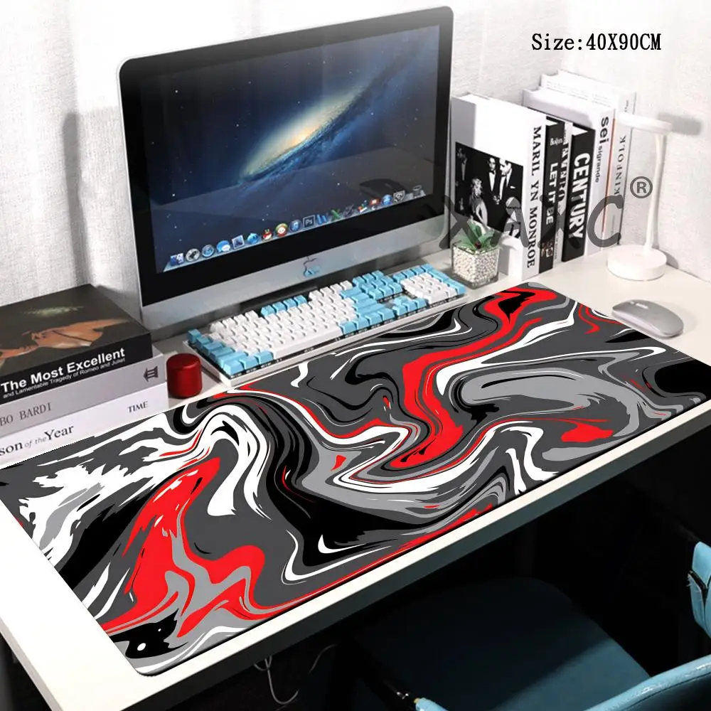 

HYBXAXC Fluid Mouse Pad Multiple Sizes Large Square Computer Office Game Table Mats Rubber Anti-slip Mousepads Decor Desk Pads