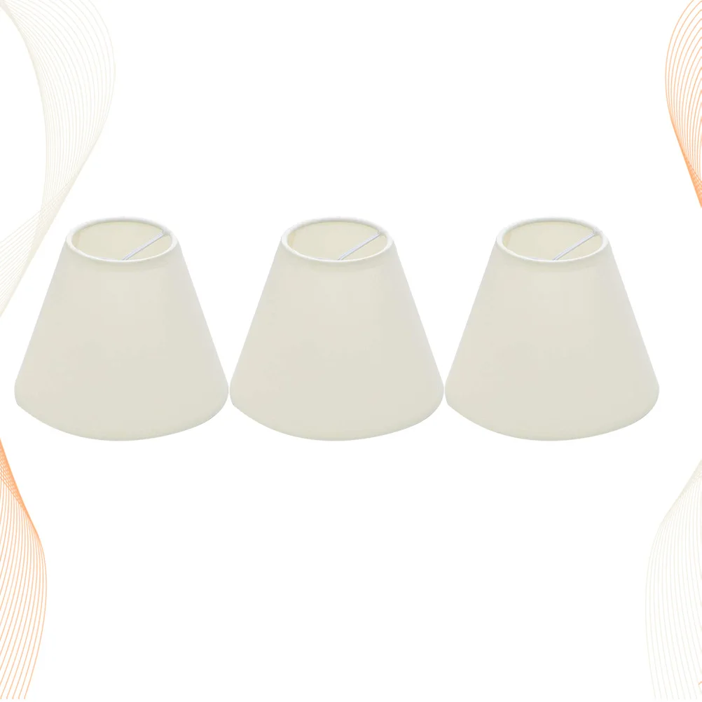 

3pcs Cloth Ceiling Light For Bubble Dust Household Cover Household Lamp Cover Easy To Use Ceiling Lamp Shade White