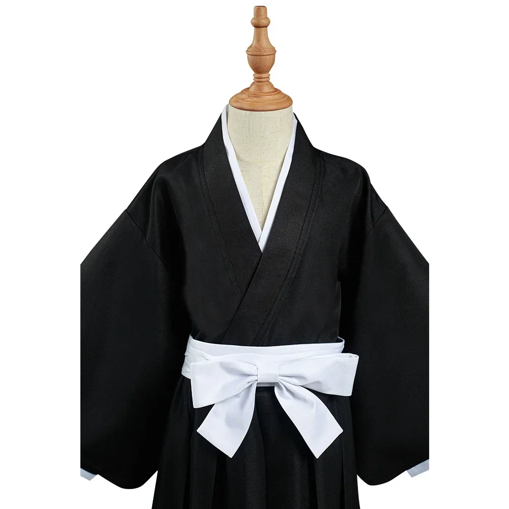 Bleach Kurosaki Ichigo / Kuchiki Rukia / Toushiro Toushirou Die Pa Cosplay Costume Outfits Black Suit Halloween Party Clothes