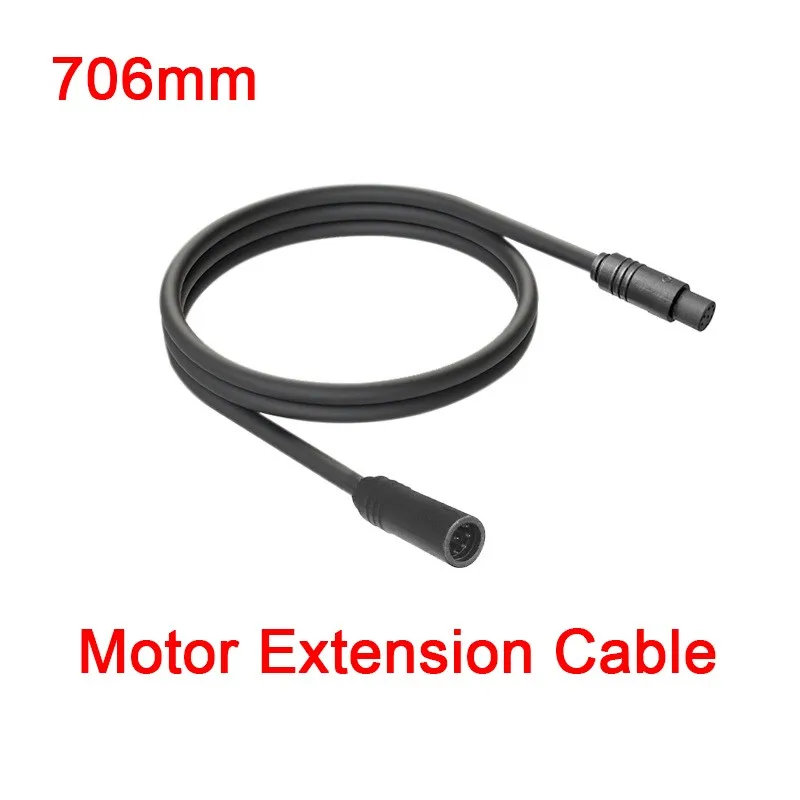 E-bike 1T4 Wire Main Line Motor Extension Cable 8-core 706mm BaFang Mid Mounted Motor BBS01/02/HD Modification Accessories