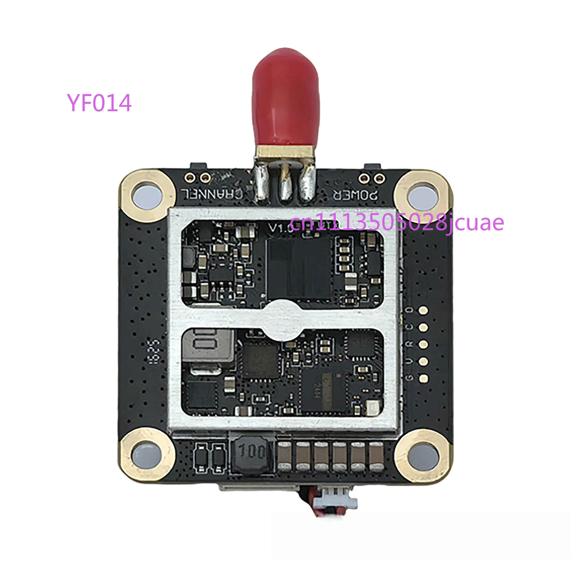 2.0G to 2.2G 4.5W Analog Image Transmission Module FPV Racing Fixed Wing Drone Transmitter Receiver