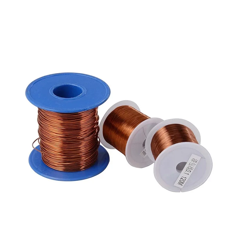 180 degree high-temperature resistant pure copper enameled wire EIW electromagnetic wire insulation enameled  coil QZY-2/180