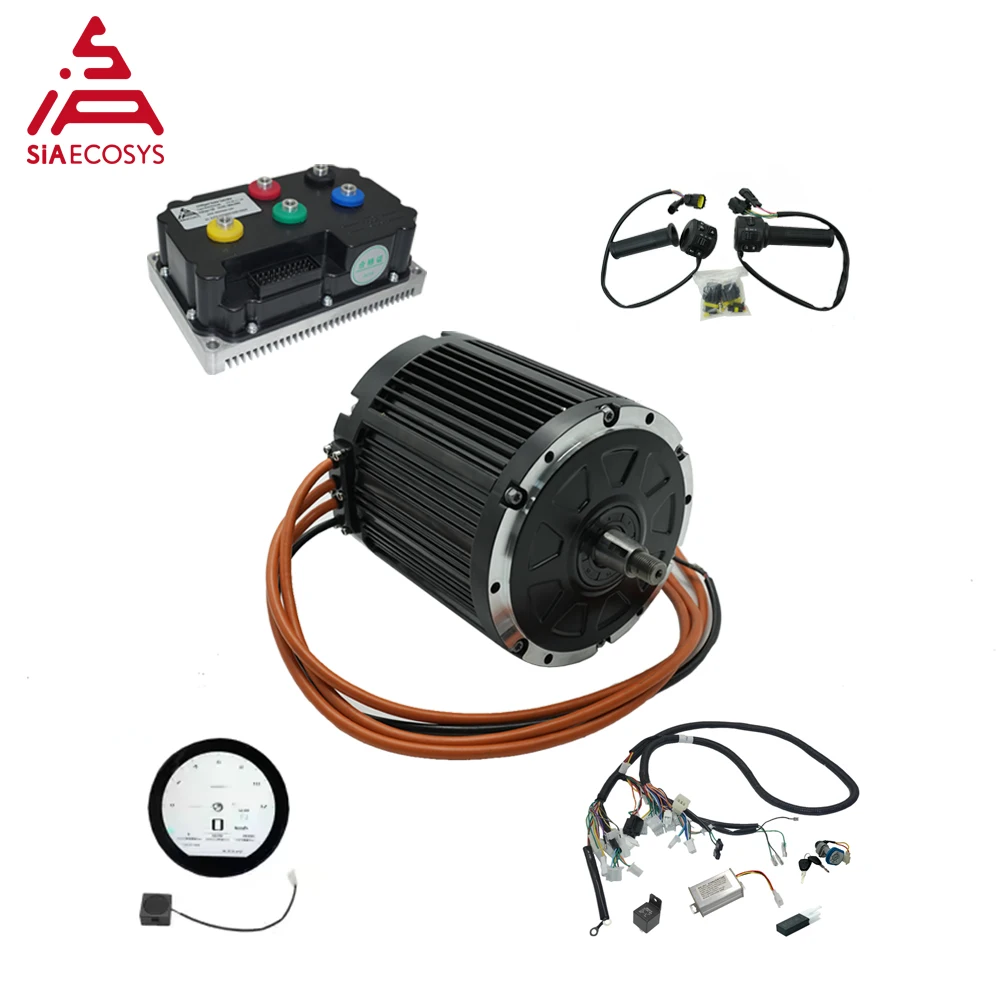 Mid Drive Motor Kit 72V 5000W - QS MOTOR QS155 36H 5000W Mid