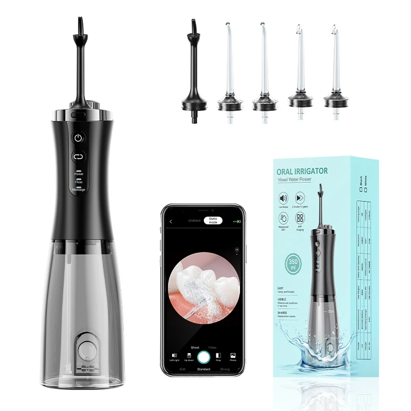 

Water Flosser with Camera Electric Dental Water Jet Hd Intraoral Endoscope Visual Oral Irrigator Water Flosser for Commercial