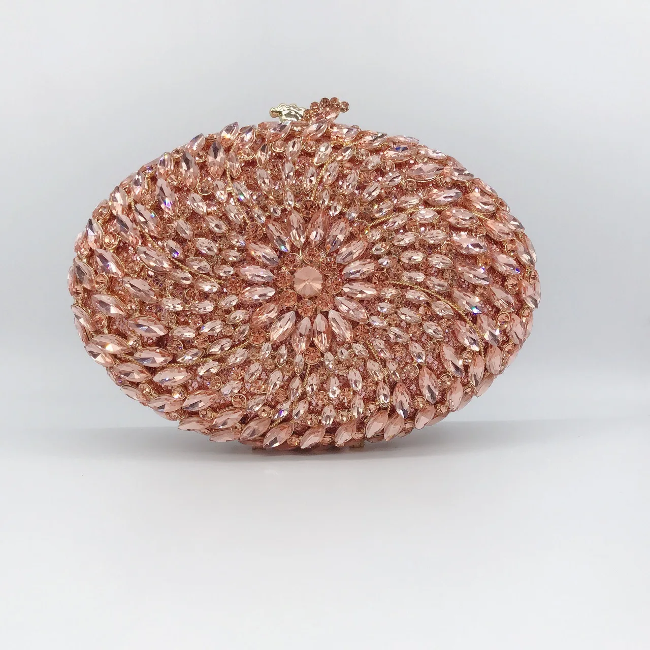 

Splendid Metal Diamond Dinner Bag Ladies Banquet Dress Full Of Diamonds Handheld Fashion Bag Bolsos De Lujo Mujer Marcas Famosas