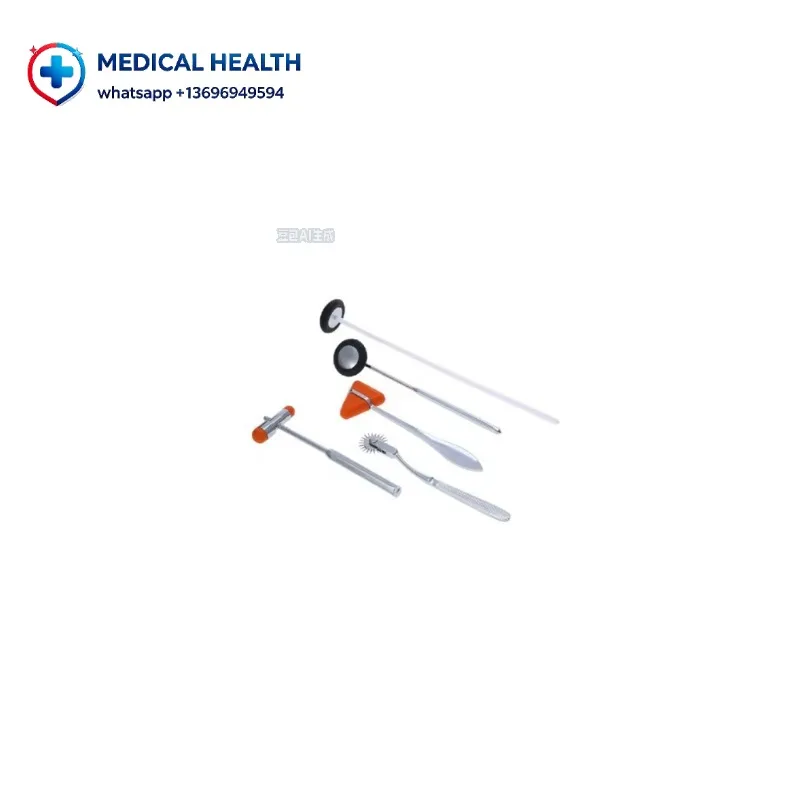5 in 1 Medical Neurological Massager Hammer Multifunctional Percussor Diagnostic Reflex Percussion Hammer Set