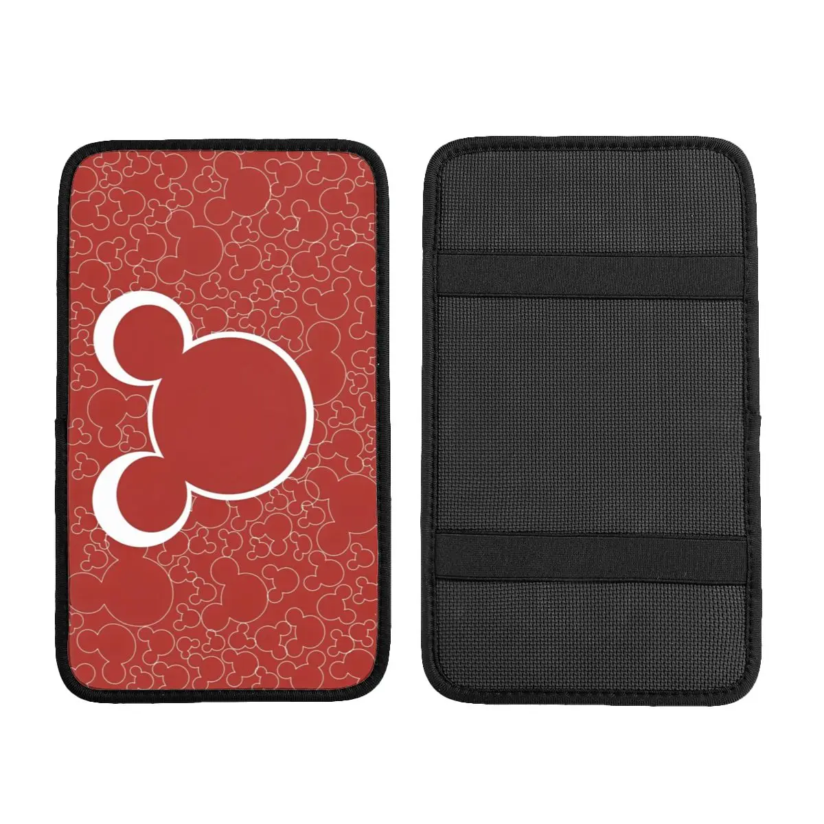 Mickey Mouse Car Armrest Cover Universal Waterproof Auto Arm Rest Covering
