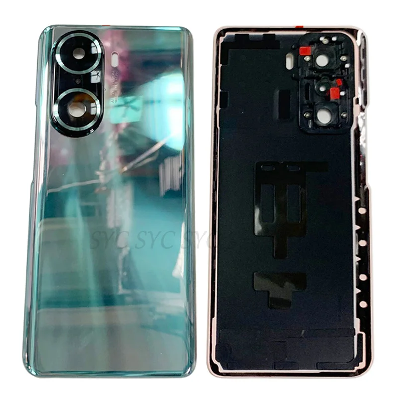 Original Rear Door Battery Cover Housing Case For Huawei Honor 60 Pro Back Cover with Camera Frame Lens Logo Repair Parts