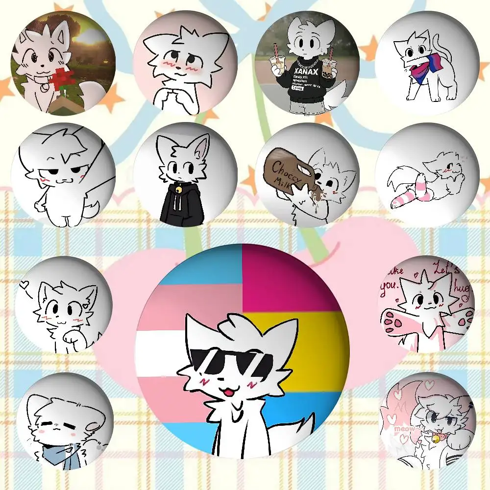 Niedliche B-boykisser Silly Cat Anstecknadeln für Freunde, Rucksäcke, Kleidung, Sammleraccessoires, Schmuckgeschenke