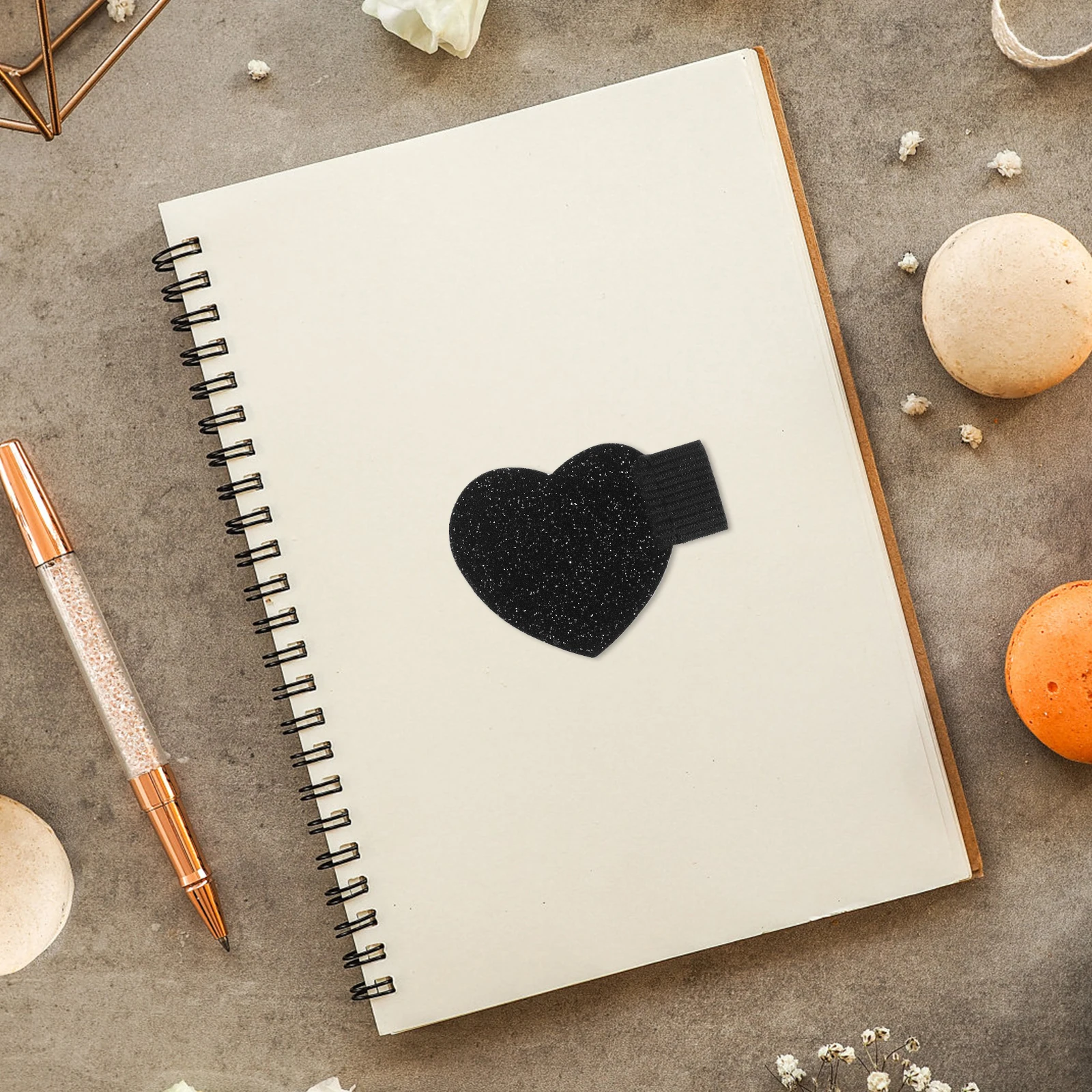 

Pen Loop Holder Pu Wear-Resistant Self-Adhesive Compact Design For Office Hospital Daily Use Pencil Holder