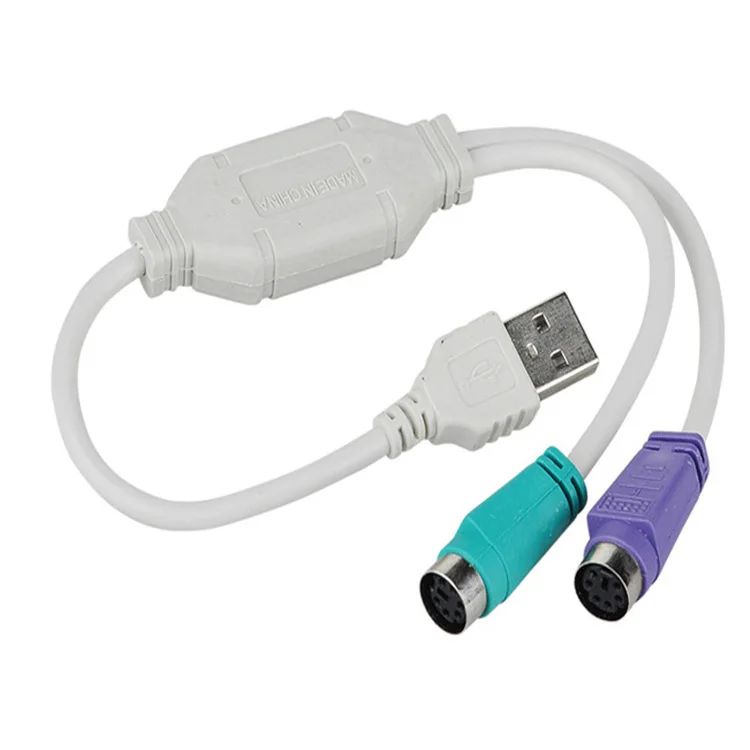 USB 수 변환기 케이블 코드 어댑터 키보드, PS/2 PS2 암